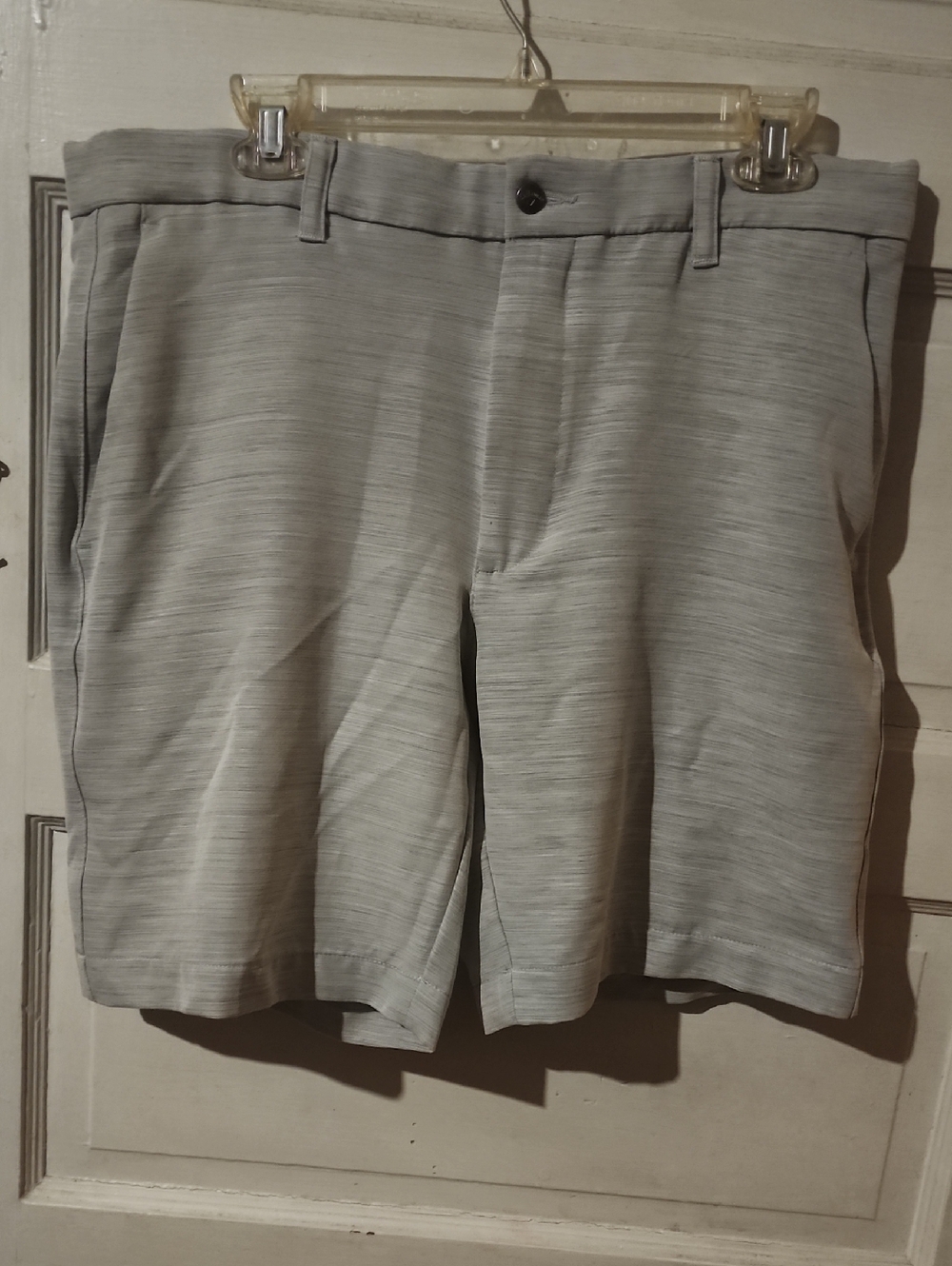 Callaway Mens Khaki Gray Golf Chino Shorts 34